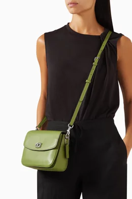 Buy Coach Green Cassie 19 Crossbody Bag in Pebble Leather For Women Online Ounass Oman