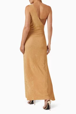 knee length dresses for ladies EMI DRESS BLU – Benedetta main image 1