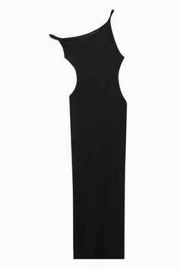 chinese dress ladies Donna Twist Front Tiered Maxi Dress