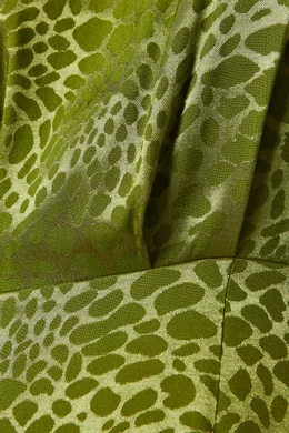 never fully dressed green leopard dress Give Your All Green Leopard Dress – Shop the Mint main image 1