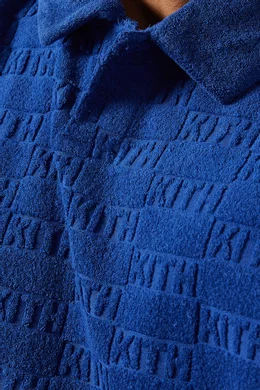 Buy Kith Monogram Leo Terry Polo 'Current' - KHM032034 412