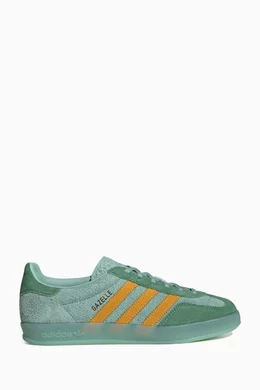 adidas gazelle silver green womens Adidas: Men's Wales Bonner Gazelle Snake (Multi