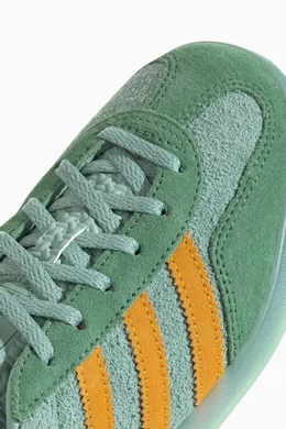 adidas gazelle silver green womens adidas Gazelle Indoor main image 1