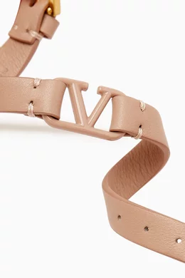 Buy Valentino Garavani Pink Valentino Garavani VLOGO  display picture 2