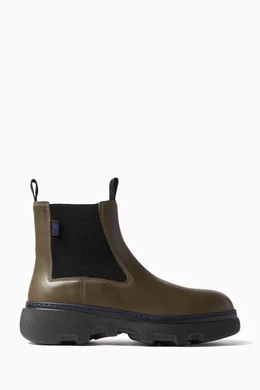 Creeper chelsea boots best sale