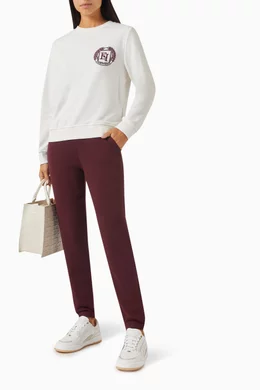 パンツ ELISABETTA FRANCHI Woman Pants Burgundy PA025 CG3 ELISABETTA FRANCHI: Pants woman - Burgundy | Elisabetta