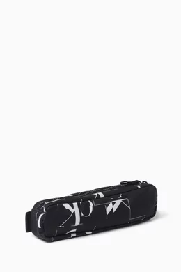 Buy Calvin Klein Black Logo Pencil Case in Recycled-polyester For - Main Image