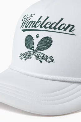 Buy Polo Ralph Lauren White x Wimbledon Trucker Cap For Men Online
