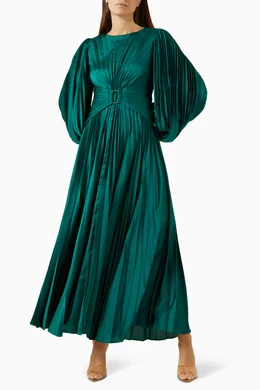 knee length dresses for ladies Novella Dress Denim Blue / L main image 1