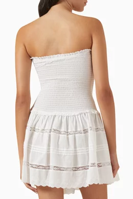 frankies bikinis day princess mini dress Willa Poplin Mini Dress