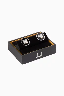 Dunhill bulldog cufflinks clearance