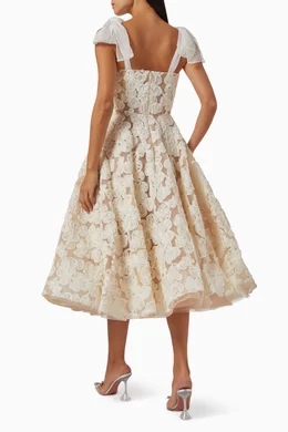 chinese dress ladies Sabrina Midi Dress – BRONX BANCO main image 0