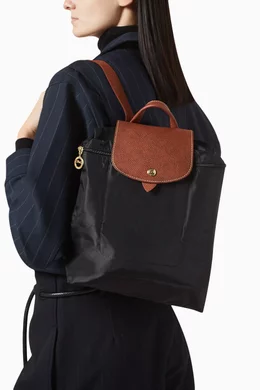 Longchamp le pliage backpack black deals