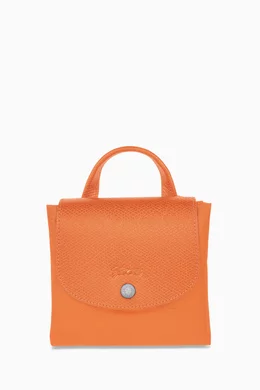 Buy Longchamp Orange Le Pliage Backpack in Recycled Canvas For Women Online Ounass Oman