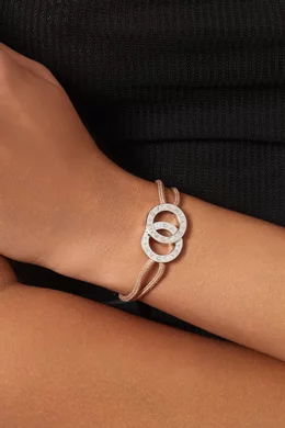 Buy BVLGARI Gold BVLGARI BVLGARI Fortuna U Bracelet in Sterling Silver For Women Online Ounass Oman