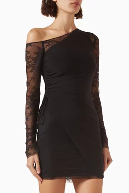 bec and bridge black long sleeve dress Bec & Bridge - Nora Lace Long Sleeve Maxi Dress