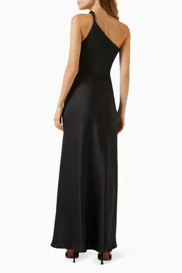 bec and bridge asymmetrical dress black Domenic ASYM MINI Dress - Black