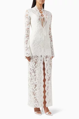 chinese dress ladies Sally lace midi dress  Petite Chrie