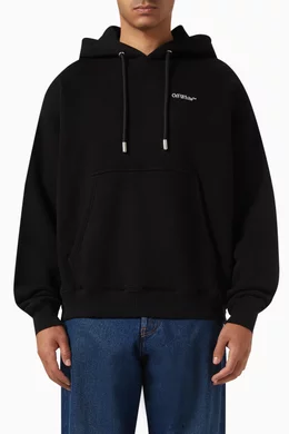 Buy Off White Black Cloud Arrow Skate Hoodie in Cotton For Men Online Ounass Oman