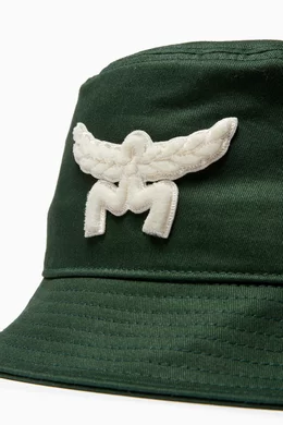 [MCM]★ESSENTIAL COTTON TWILL BUCKET HAT M / 58cm / 22.8