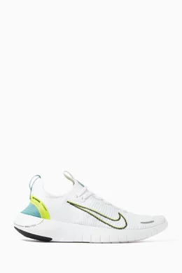 Buy Nike White Free RN Next Nature Sneakers in Knit For Women Online Ounass Oman