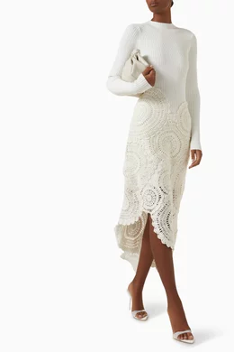 red lace dolce and gabbana dress Dolce & Gabbana Red Lace Floral Mini Dress – AmeOro main image 1