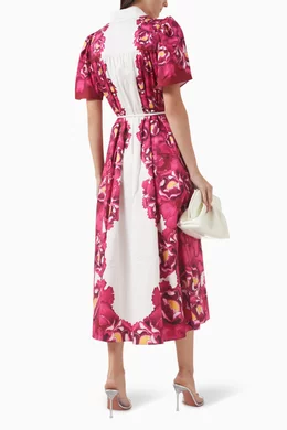 aje fernanda midi dress Aje FERNANDA Midi Dress