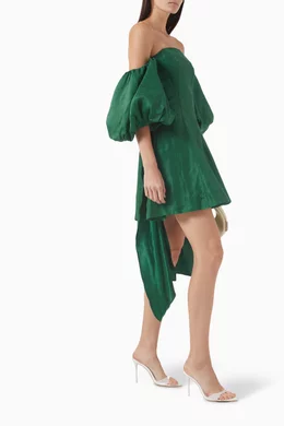 aje incarnation mini dress Incarnation Mini Dress-FRESH FLORA / 4