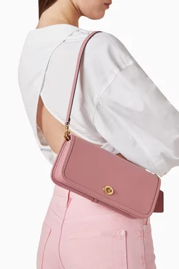 Coach dinky pink top