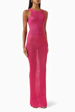 open lace back dress Asta Resort
