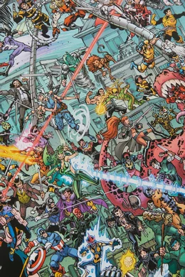 ポスター Marvel | Kith Cinematic Universe Poster Kith x Marvel Cinematic Universe Poster Multi - SS24 - US