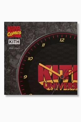 KITH x MARVEL Universe Clock 