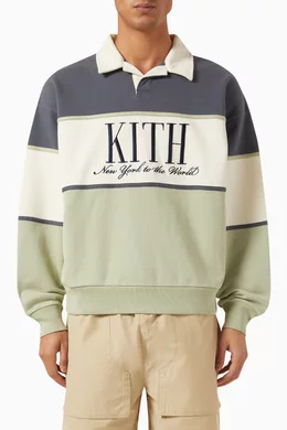 ◆KITH NYC◆Panelled Nelson 長袖フーディ パーカー 3色 送料込 Kith Panelled Nelson Hoodie - Canvas | Parallel