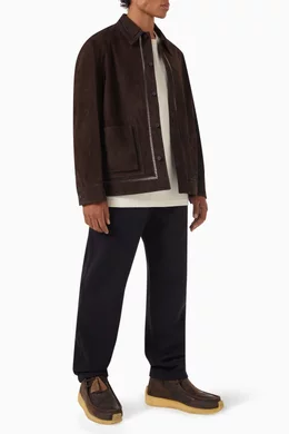 ジャケット・アウター Kith Ladder Stitch Suede Overshirt ジャケット・アウター Kith Ladder Stitch Suede Overshirt Kith