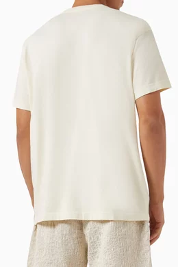 Buy Kith Neutral K&K Monarch Vintage T-shirt in Cotton