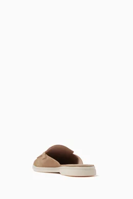 Buy Scarosso Neutral Lucrezia Mules in Suede For Women