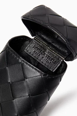 bottega veneta cigarette case Buy Bottega Veneta Black Cigarette Case in Intrecciato Leather For Men  Online