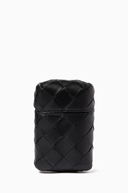 bottega veneta cigarette case Buy Bottega Veneta Black Cigarette Case in Intrecciato Leather For Men  Online