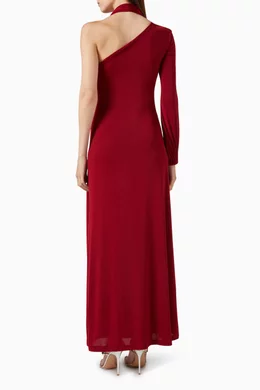 chinese dress ladies Baltic Born Womens Leslie Velvet Maxi Dress | Mulberry
