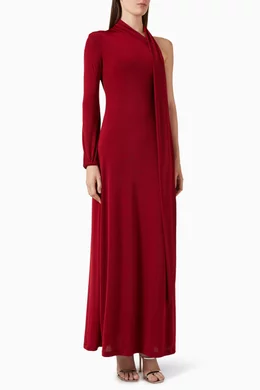 chinese dress ladies Leslie Velvet Maxi Dress