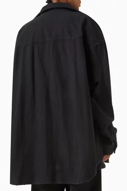 Buy Balenciaga Black Loop Sports Icon Layered Shirt For Men