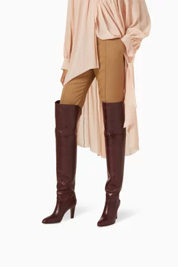Vintage thigh high boots cheap
