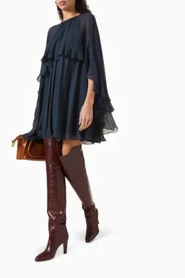 chloe mini cape dress Mini Cape Dress