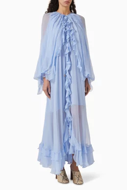 blue prom dress with lace sleeves Glorious Royal Blue Lace Sleeveless Mermaid Prom Dress