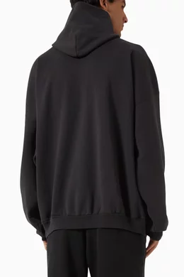BALENCIAGA ボクシング フィット ラージ パーカー 希少】BALENCIAGA Snbn ラージフィット コットン パーカー 2色
