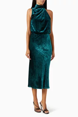 Pinko velvet dress store