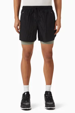 Nike mens 2 in 1 shorts cheap
