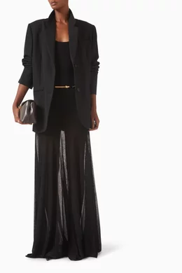 Buy Toteme Black Evening Tank Maxi Dress For Women Online | Ounass Oman