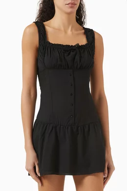 christa ruffle mini dress Christa Mini Dress