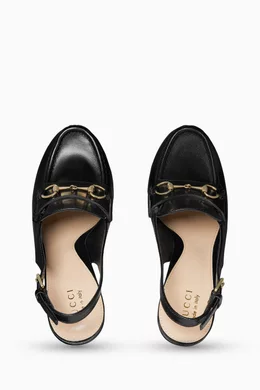 Gucci slingback loafer sale